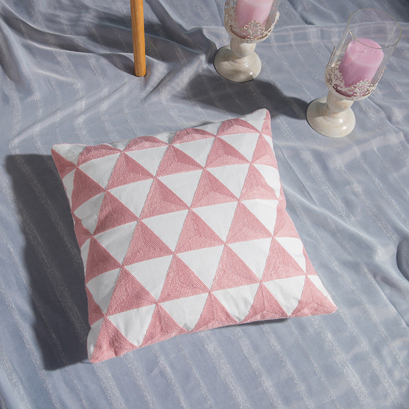 Geo Stitch Cushion