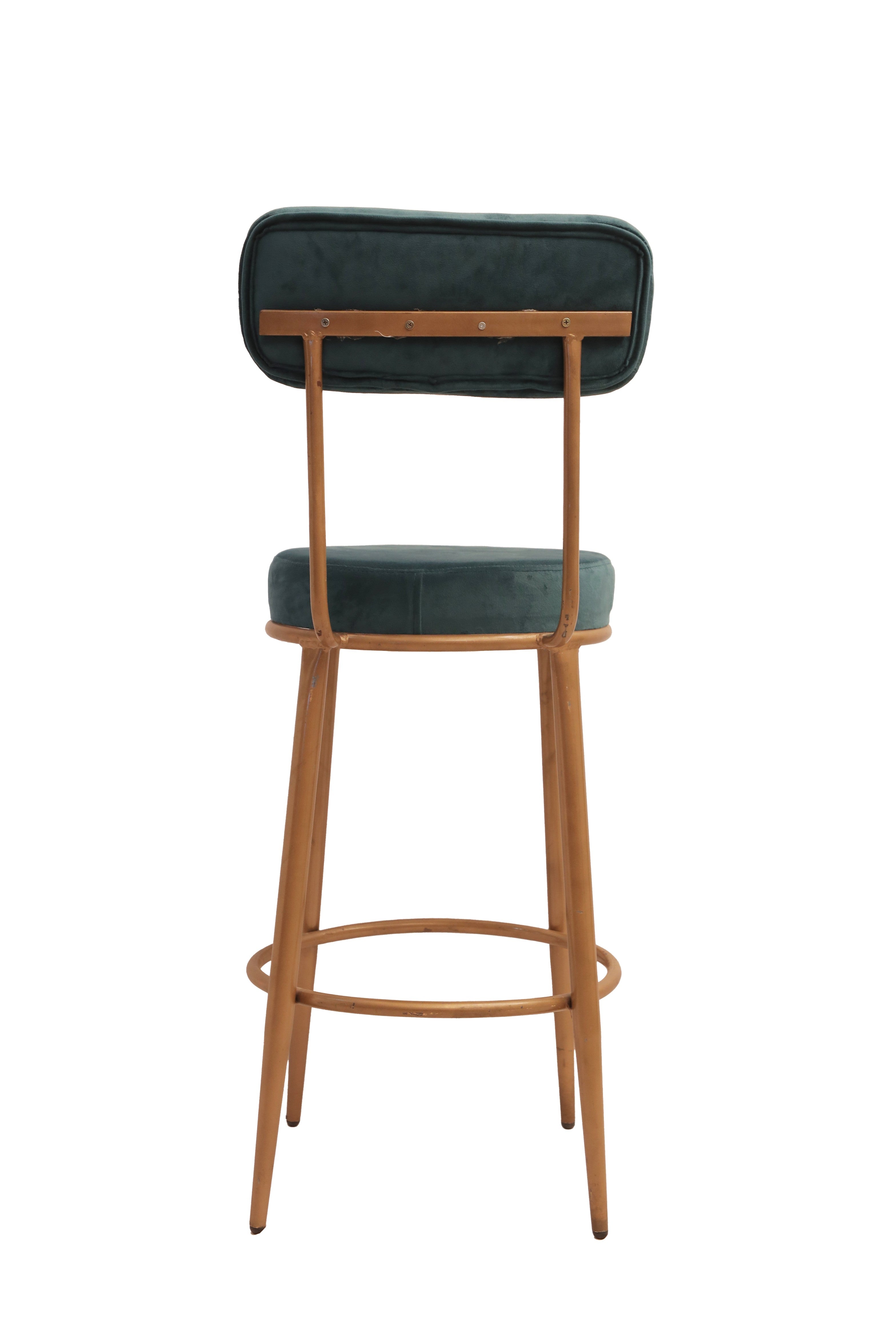 Gilded Hourglass Stool