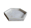Ivory Arbor Hex Tray