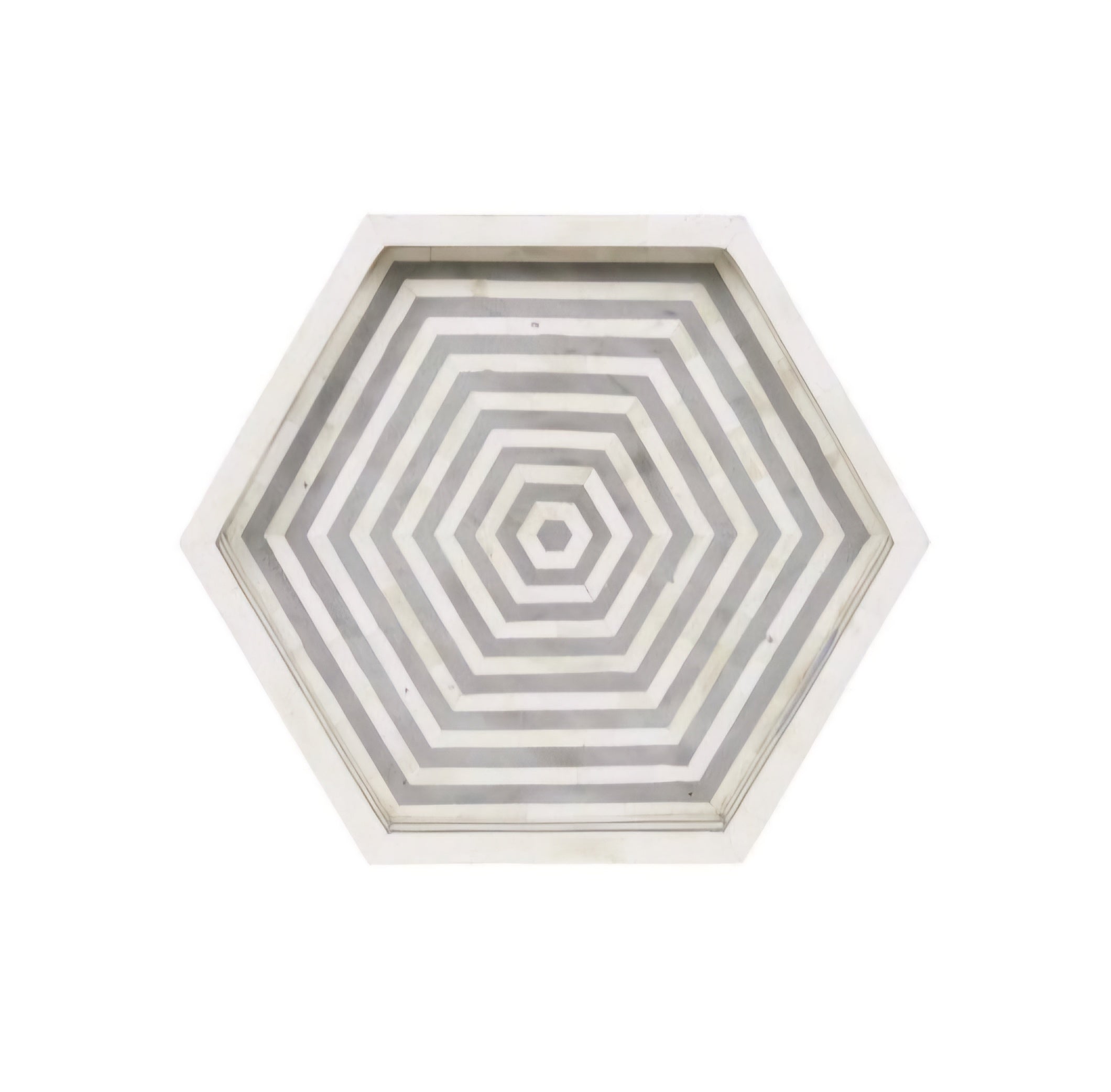 Ivory Arbor Hex Tray