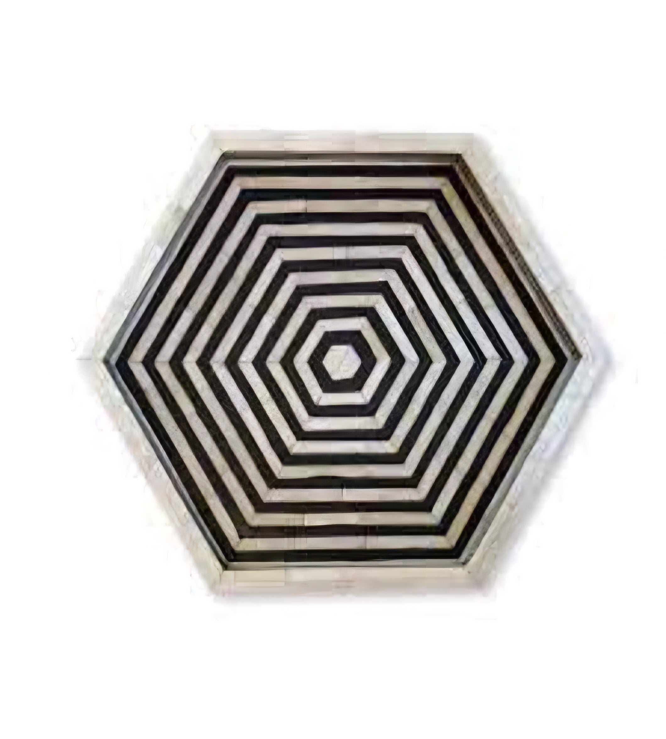 Ivory Arbor Hex Tray