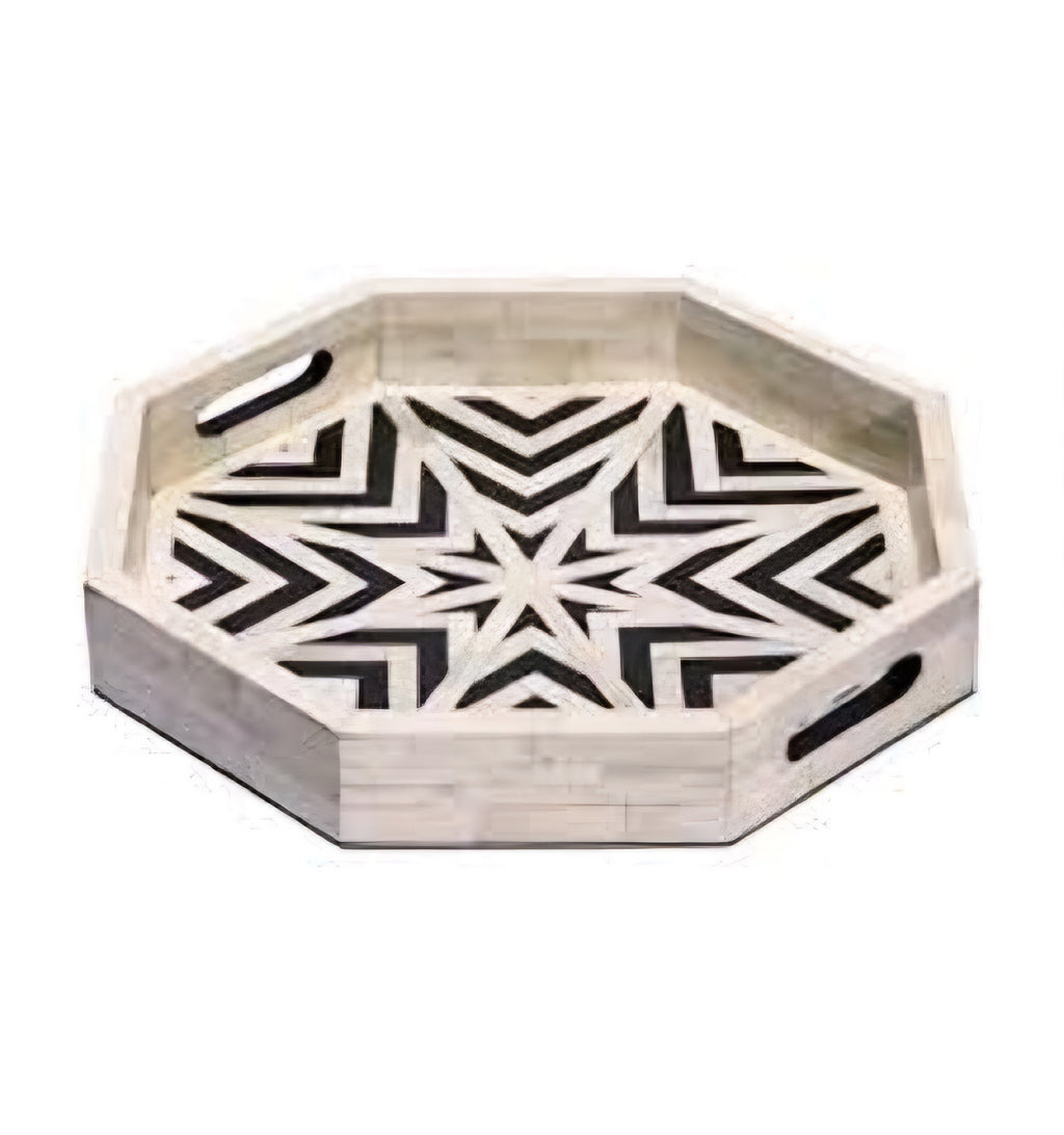 Ivory Arbor Hex Tray