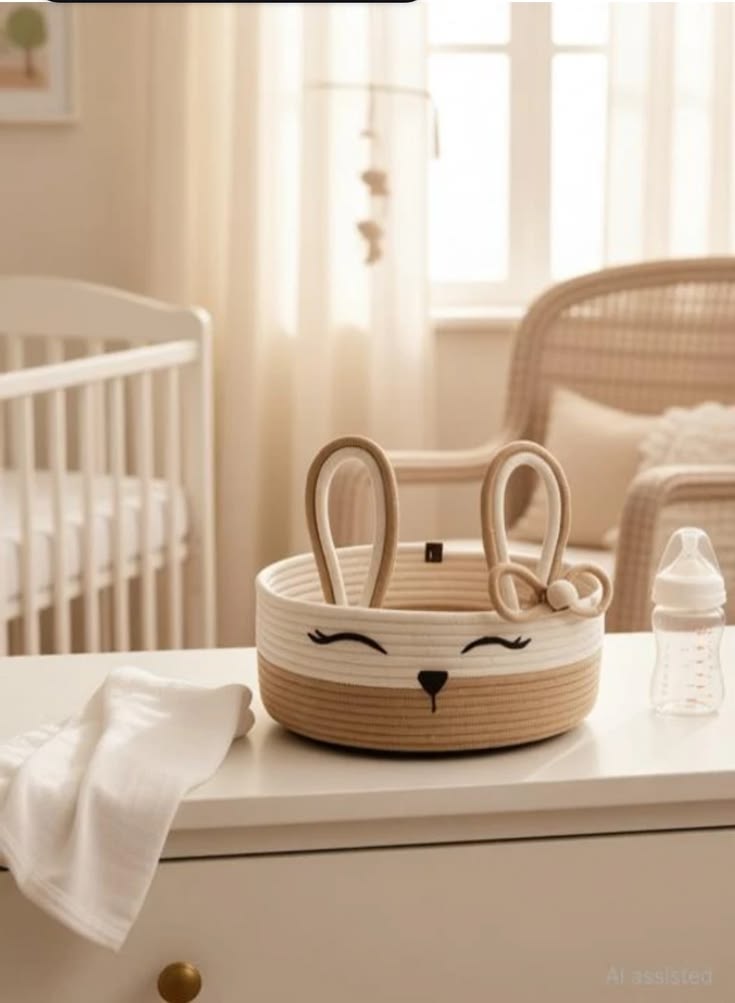 Bunny Basket Organizer