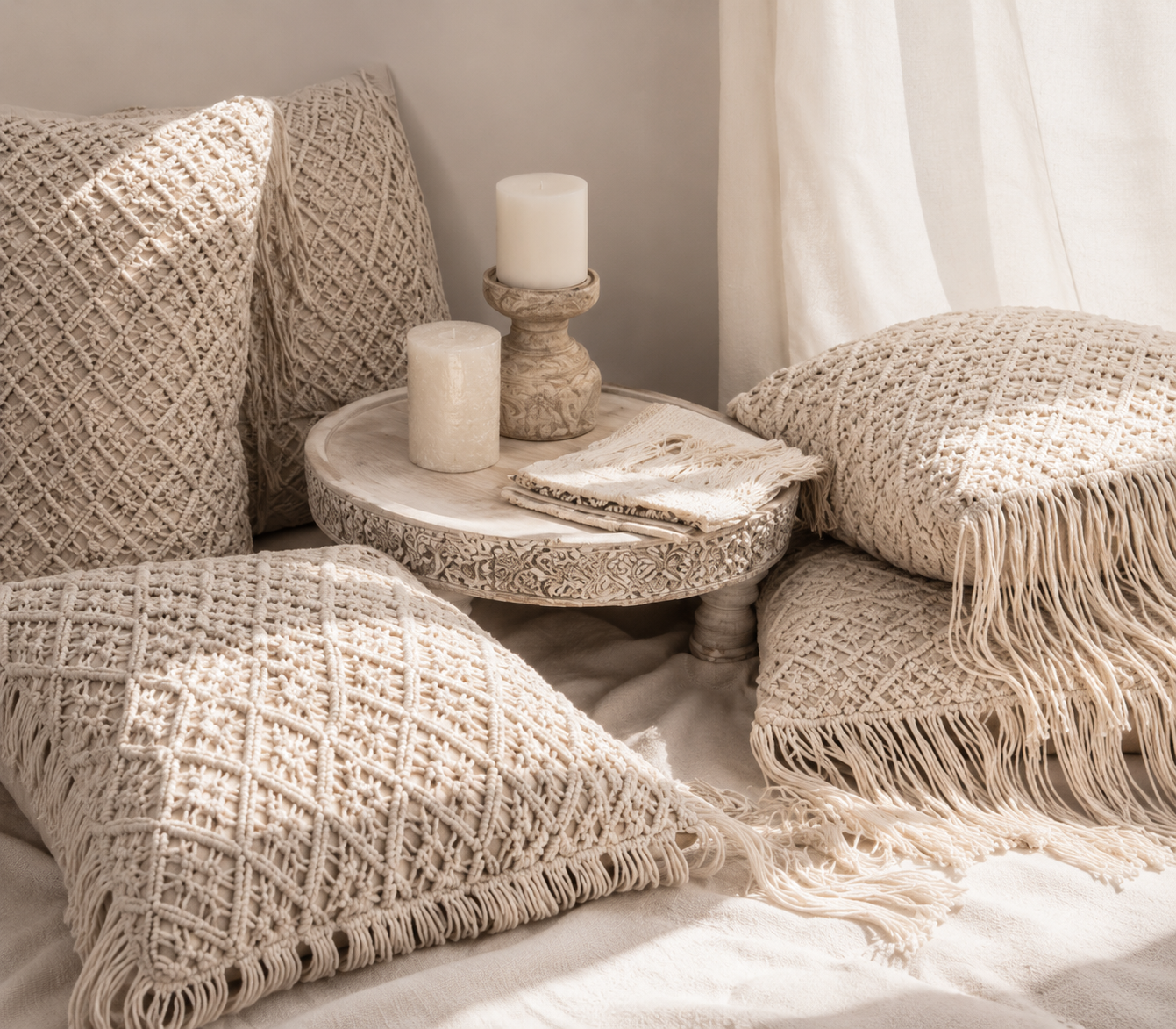 The Oasis Weave Cushion